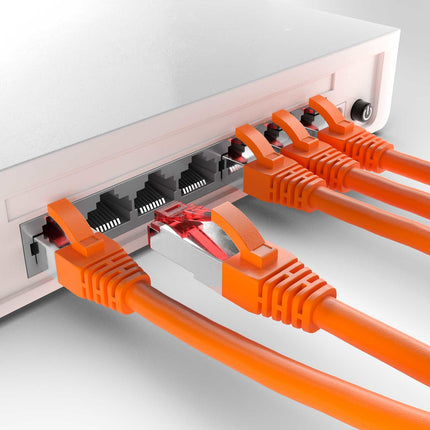 Cat6 S/FTP PIMF LSOH orange 3 meter