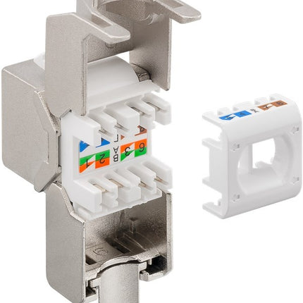 CAT8.1 Keystone RJ45 STP Toolless GHMT-Gecertificeerd