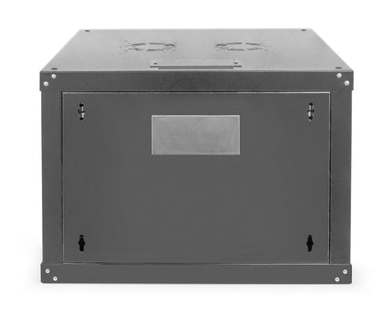 7U wall mounting cabinet, Unique 420x600x600 mm, color black (RAL 9005)