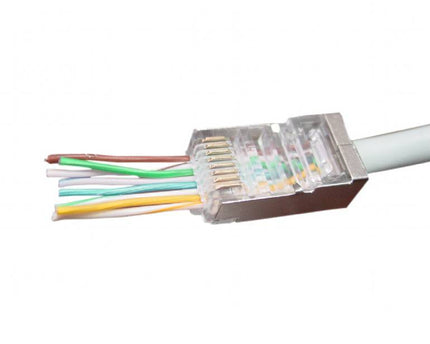 Easy CAT5e Plug RJ45 - STP 10 pcs