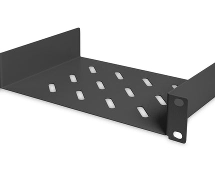 10 inch netwerkbundel, incl. 9U-kast 464 x 312 x 300 mm, zwarte plank, PDU, 8-poorts switch, CAT 6 patchpaneel