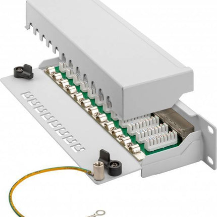 CAT6 10 inch patch panel 12 poorts