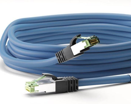 CAT8.1 S/FTP PIMF LSZH 2M Blauw