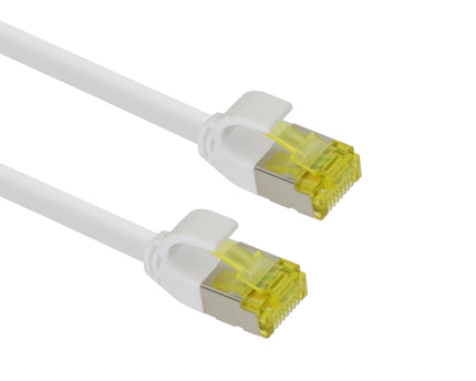 Ultra slim Patchkabel S/FTP Cat 6A Wit 1 M