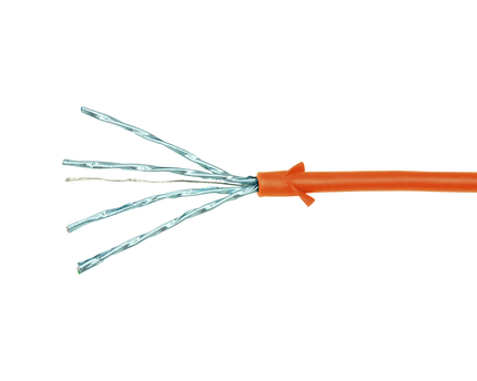 CAT6a U/FTP Ultraflex, 100% Copper, Orange, 5M
