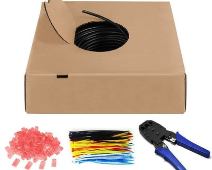 UTP CAT6 buitenkabel stug 305M 100% koper set