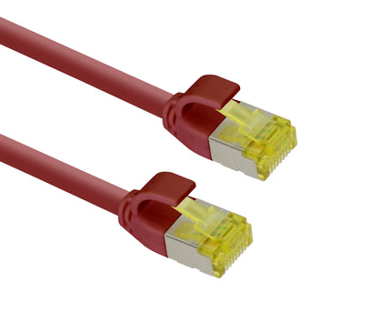 Ultra slim Patchkabel S/FTP Cat 6A rood 7.5 M