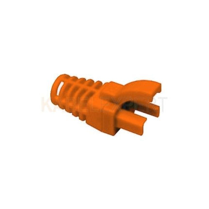 Grommet / Strain relief for RJ45 6.3mm Orange