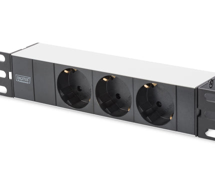 10 inch netwerkbundel, inclusief 6U-kast 330 x 312 x 100 mm, grijze plank, PDU, 8-poorts switch, CAT 6 patchpaneel