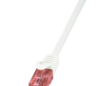 CAT6 1.5M U/UTP Bare Copper Wire White