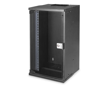 10" 12U wandkast, SOHO PRO, ongemonteerd 315 x 300 x 595 mm, zwart