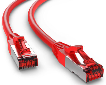 Cat6 S/FTP LSZH 1M Red