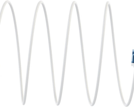 Ultra flexibele 1 M CAT 6A-patchkabel, dun, U/UTP, wit