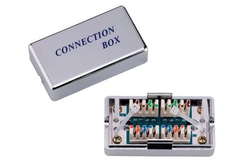 CAT5e Junction Box volledig afgeschermd (STP)