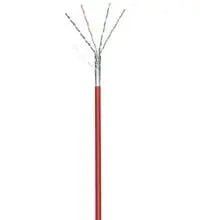 FTP CAT5e netwerkkabel soepel 100M CCA Rood - Networkdiscount.com
