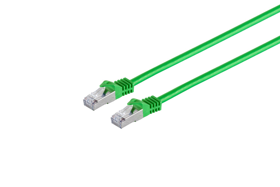 Cat7 0.5M S/FTP Green