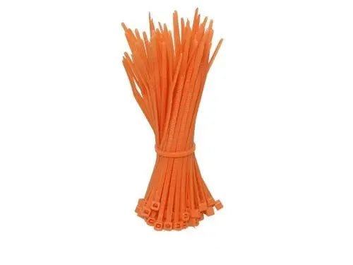 Kabelbinders 140mm oranje 100 stuks - Networkdiscount.com