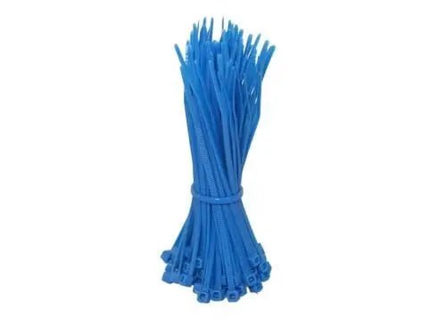 Kabelbinders 200mm blauw 100 stuks - Networkdiscount.com