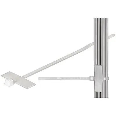 Kabelbinders met beschrijvingsvlak 100mm - Networkdiscount.com