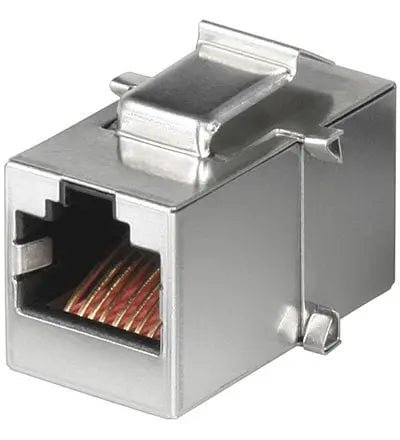 Keystone Jack CAT 5e afgeschermd 2 x RJ45 STP - Networkdiscount.com