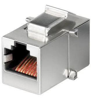 Keystone Jack CAT 6 afgeschermd 2 x RJ45 STP aansluiting - Networkdiscount.com