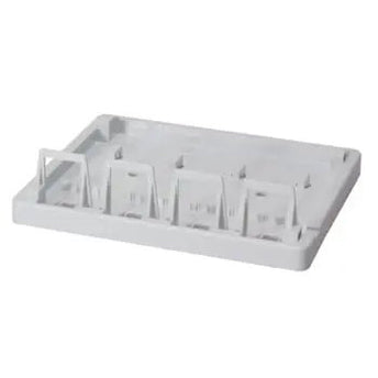 Keystone opbouwdoos 4 poorts wit - Networkdiscount.com