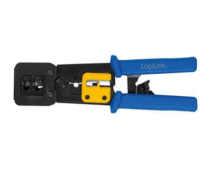 Krimptang voor doorsteek connectoren RJ11, RJ12 en RJ45 - Networkdiscount.com