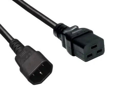 Netsnoer C14 - C19 3x 1.00mmZwart 1.8m - Networkdiscount.com