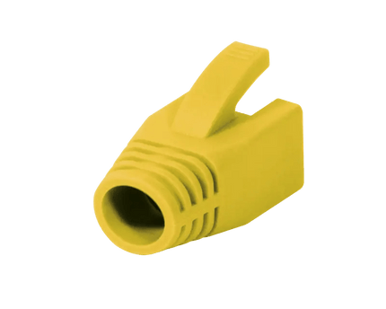 RJ45 Tule 8mm geel 50 stuks - Networkdiscount.com