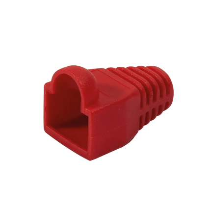 RJ45 Tule Rood 100 stuks - Networkdiscount.com