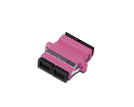 SC / SC Duplex Koppeling, OM4, kleur roze - Networkdiscount.com