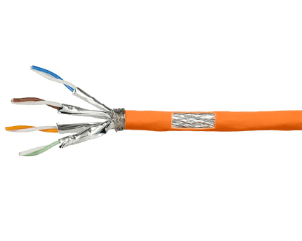 SFTP CAT7 1000MHz netwerkkabel stug 100M koper halogeenvrij - Networkdiscount.com