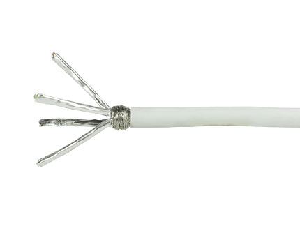 S/FTP CAT7 stug 100M 100% koper wit - Networkdiscount.com