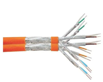 S/FTP CAT7a 1000MHz duplex stug 100M 100% koper halogeenvrij oranje - Networkdiscount.com