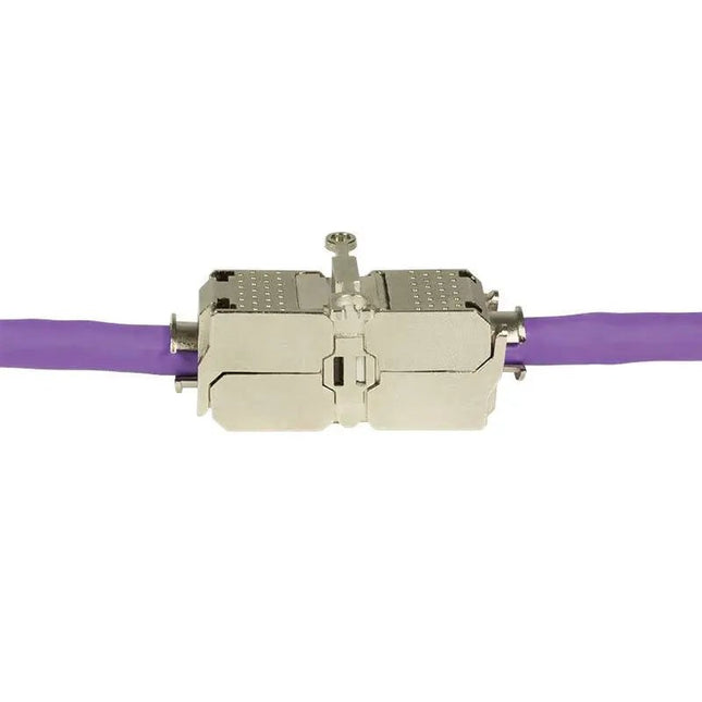 Toolless CAT6a Extender/Junction Box volledig afgeschermd - Networkdiscount.com