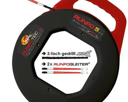 Trekveer Runpo - 5 - 30m - In box - Kunststof - Networkdiscount.com