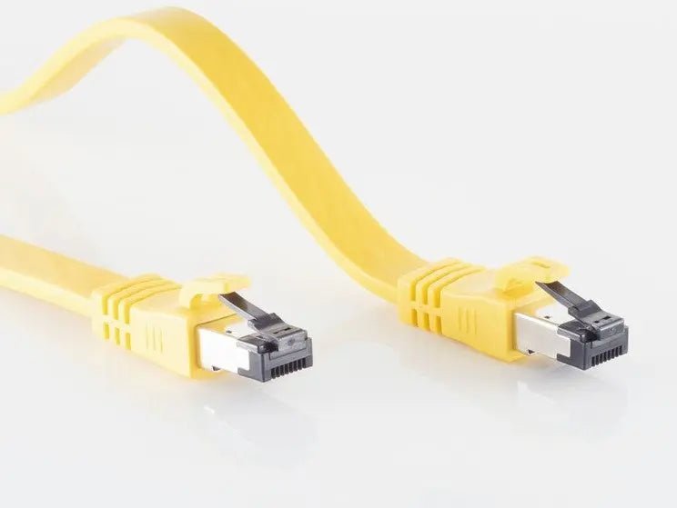 U/FTP CAT8.1 3M plat geel 100% koper - Networkdiscount.com