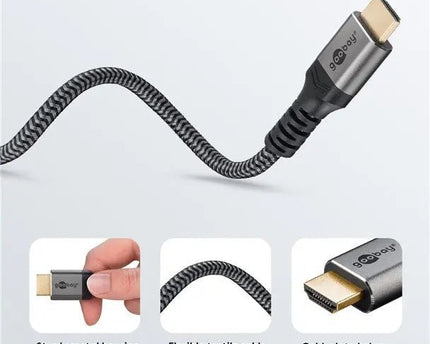 Ultra High - Speed HDMI™ - Kabel 8K 60Hz 1M - Networkdiscount.com
