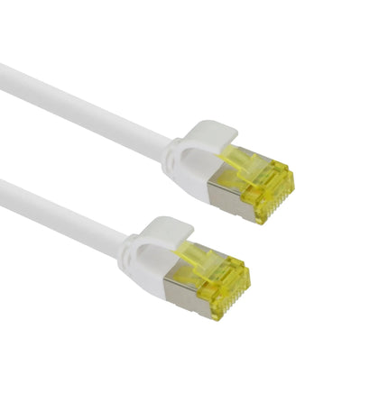 Ultra slim Patchkabel S/FTP Cat 6A Wit 0.5 M - Networkdiscount.com
