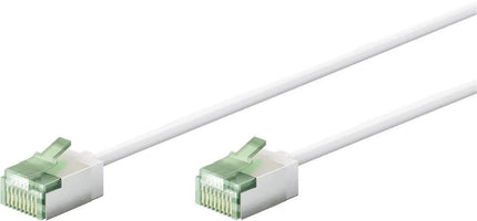 Ultraflexibele 2 M CAT 8.1 - patchkabel, slank, U/FTP, wit - Networkdiscount.com