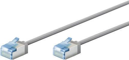 Ultraflexibele 3 M CAT 6A - patchkabel, slank, U/FTP, grijs - Networkdiscount.com
