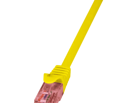 UTP CAT6 1M geel 100% koper - Networkdiscount.com