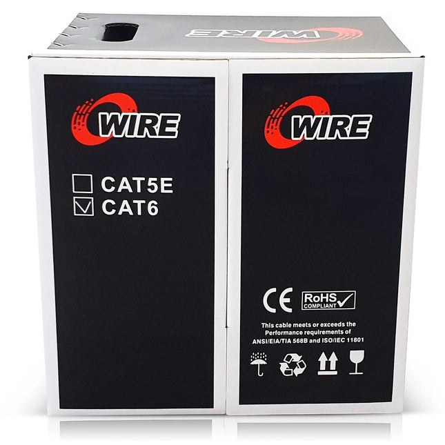 UTP CAT6 stug 100M 100% Koper - Networkdiscount.com