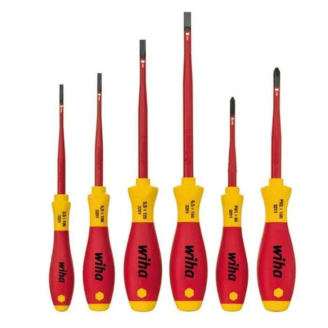 WIHA SoftFinish Electric slimFix SL/PH Schroevendraaierset - Networkdiscount.com